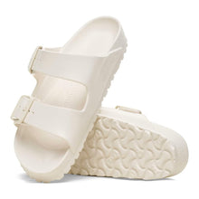 Pair of eggshell eva sandals 