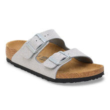  kid's silver two strap sandal