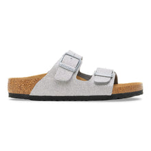  kid's silver two strap sandal