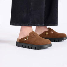 Birkenstock Boston Chunky Clog - Dark Tea