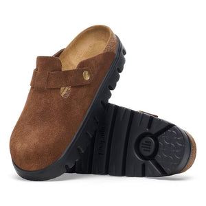 Birkenstock Boston Chunky Clog - Dark Tea