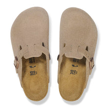 Kid's suede leather clog