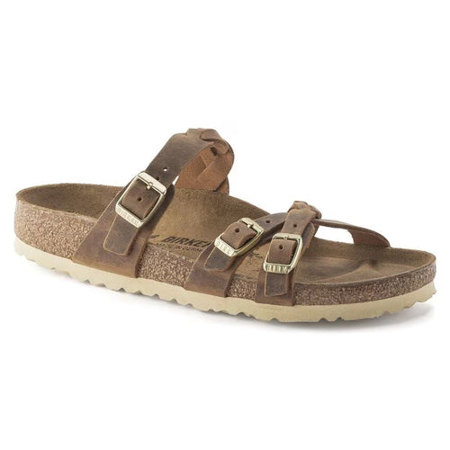 Birkenstock Franca Braid Sandal - Cognac