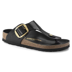 Birkenstock Gizeh Big Buckle Sandal - High Shine Black