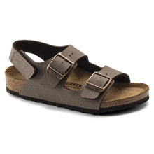 Kid's Birkenstock brown sandals with double buckle strap