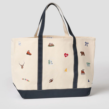 Alice and Wonder - Colorado Icons Large Tote Bag
