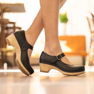 Dansko Lilah Mary Jane Shoe - Black