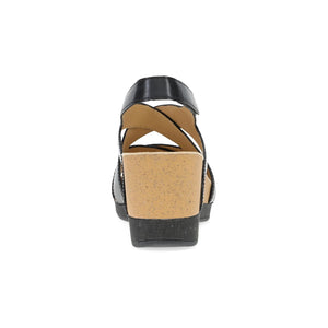 Dansko Shyla Sandal - Black Burnished Nappa