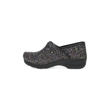 Women's black glitter non-slip clog