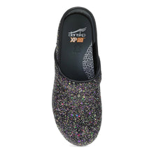 Women's black glitter non-slip clog
