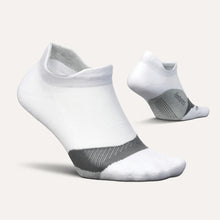 Feetures Elite Light Cushion No Show Tab Sock - White