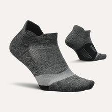 Feetures Elite Light Cushion No Show Tab Sock - Grey