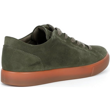Ecco Soft 10 Suede Men's Sneaker - Tarmac Back View 