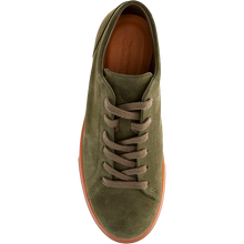 Ecco Soft 10 Suede Men's Sneaker - Tarmac Laces View 