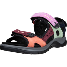 Womens Ecco Yucatan Offroad Sandal Multicolor Strap View 