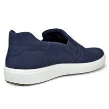 Ecco Soft 7 Easy Slip-On Shoe - Marine Blue