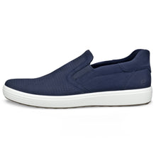 Ecco Soft 7 Easy Slip-On Shoe - Marine Blue