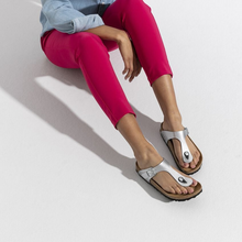 Birkenstock Women's Gizeh Sandal - Silver