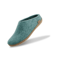 Blue slipper clog