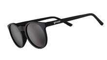 Black sunglasses with 'goodr' branding 