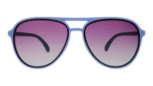 Sunglasses with pink gradient lenses 