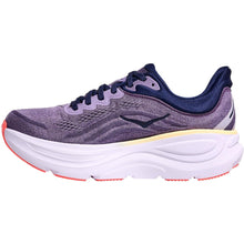 Hoka One One Bondi 9 Running Shoe - Berry Jam/Berry Patch inside profile view 