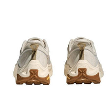 Hoka Transport 2 Alabaster Walking Sneaker Elastic Lace back view 