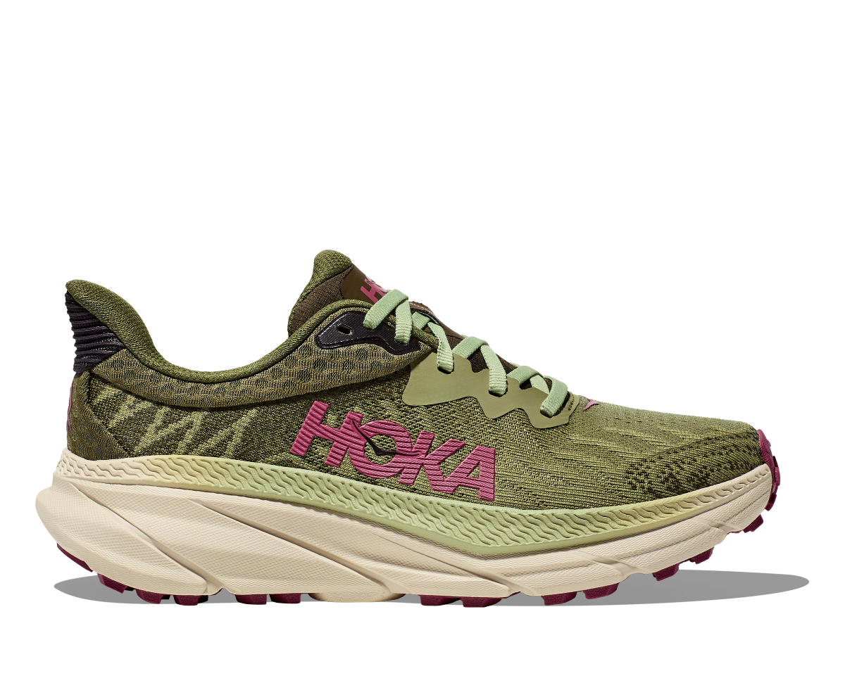 Hoka One One Challenger 7 Trail Running Shoe - Forest Floor