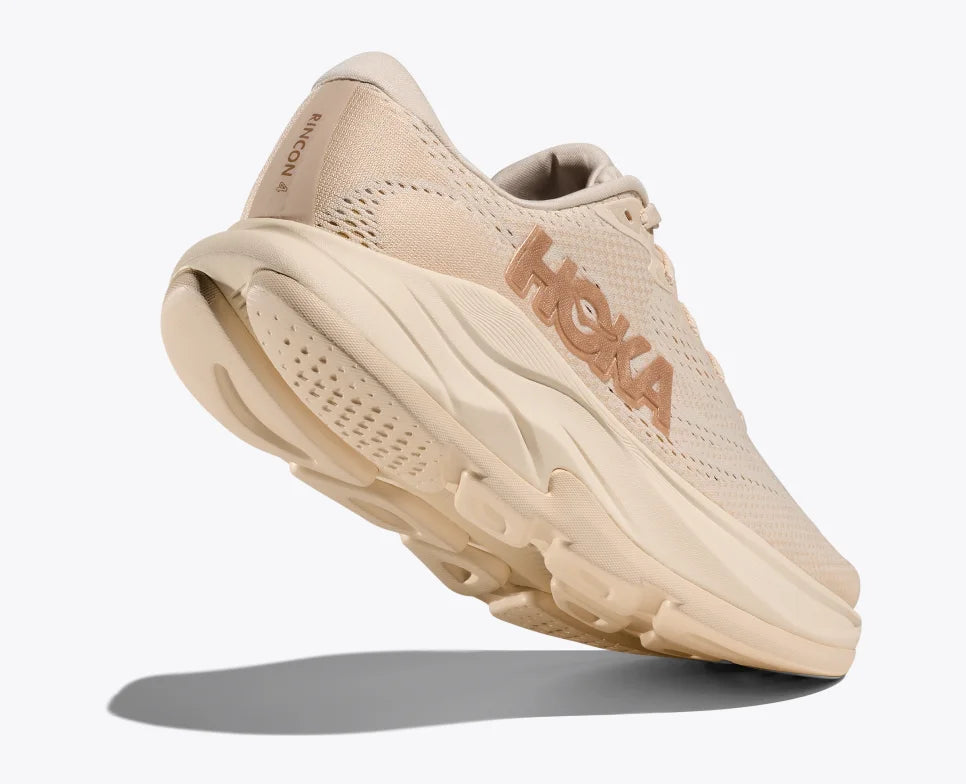 Hoka Rincon 4 Running Shoe - Vanilla / Birch | Comfortable Shoes