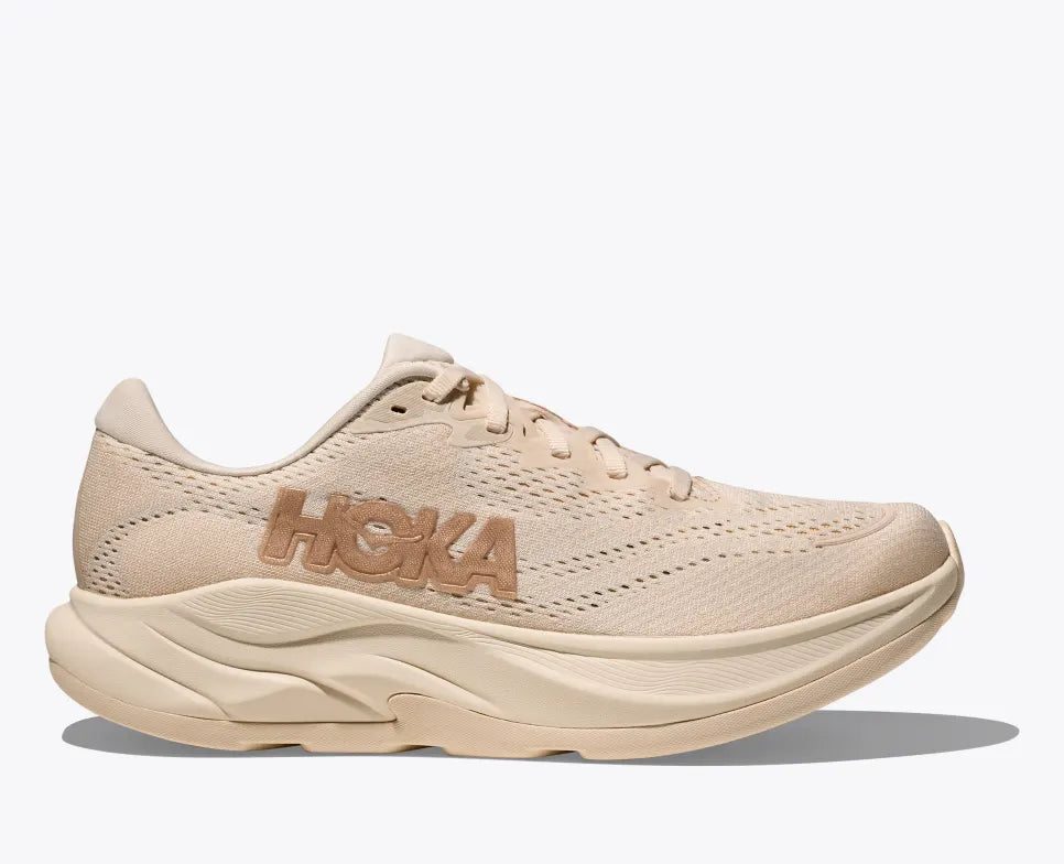 Hoka Rincon 4 Running Shoe - Vanilla / Birch | Comfortable Shoes