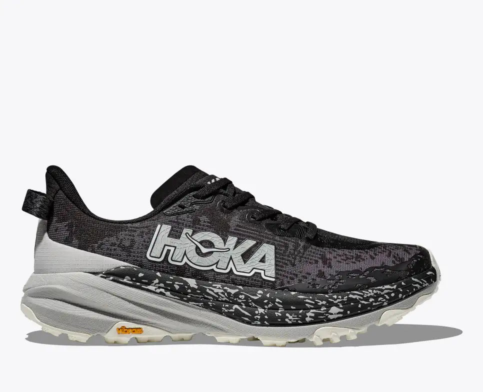 Hoka Speed Goat 6 Running Shoe - Black / Stardust