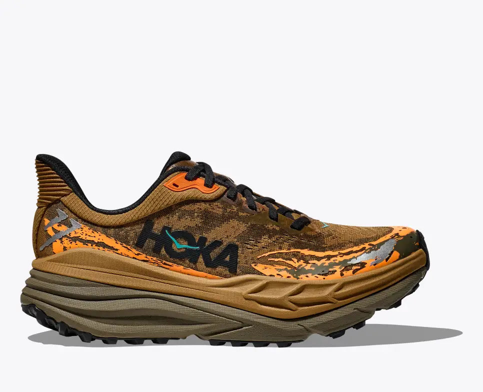 Hoka Stinson 7 Running Shoe - Honey / Antique Olive