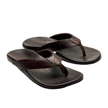 Olukai Hokule'a Kia Sandal - Dark Wood/Dark Wood
