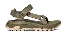 Green hiking sandal 