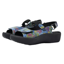 Wolky Jewel Sandal - Multi Fantasy angle pair 
