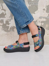 Wolky Jewel Sandal - Multi Fantasy on feet