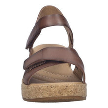 adjustable strap brown sandal 