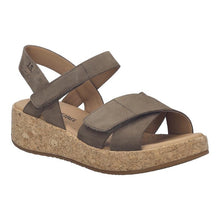 Taupe cork sandal 