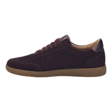 brown sneaker with tan sole 