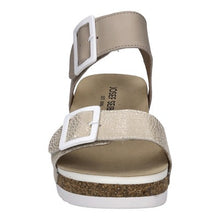 square buckle wedge 