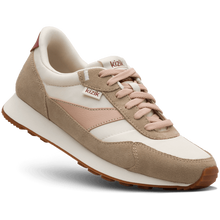Kizik Siena Sneaker - Pristine/Warm Taupe angle 
