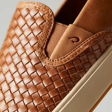 OluKai Lae'Ahi Lauhala Slip On - Fox/Fox