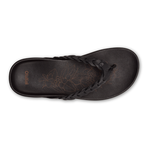 OluKai Lei Sandal - Lava Rock/Lava Rock
