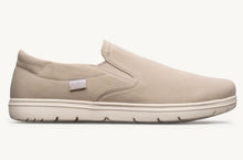 Lems Malibu Taupe Canvas Slip On sneaker monochromatic 