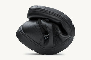 Lems Nine2Five V2 Minimal Lace Up Shoe - BlackLemsRubber™ (air-injection rubber)