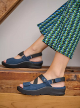 Wolky Lisse Blue lifestyle