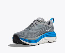 Hoka One One Men's Gaviota 5 Sneaker - Limestone/Diva Blue