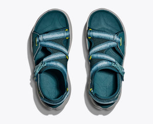 Hoka Infiniti Hike Sandal - Blue Twighlight/Pea Green 