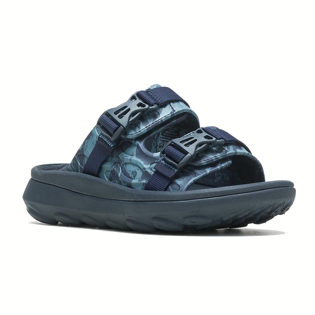 Merrell Hut Ultra Wrap Sandal Navy Comfortable Shoes Pedestrian Shops