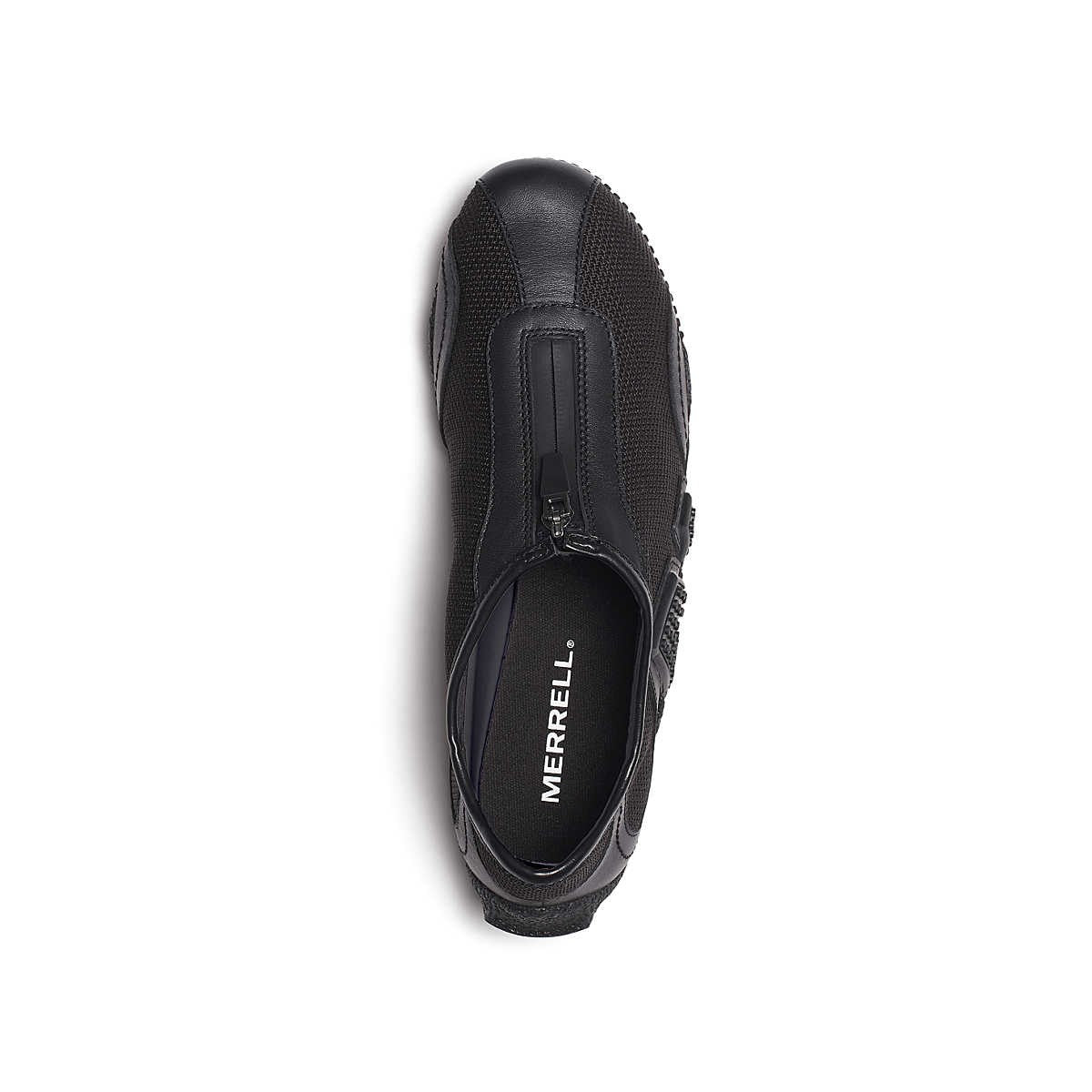 Merrel Relay Fly Zip SE Sneaker - Black/Black | Comfortable Shoes ...